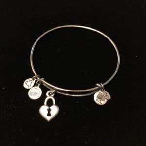 Heart Lock Bracelet - Alex and Ani- Valentine’s Day, Birthday Gift!